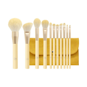 Trends Soft Hair Girl Personal Makeup Brushes Set 11pcs